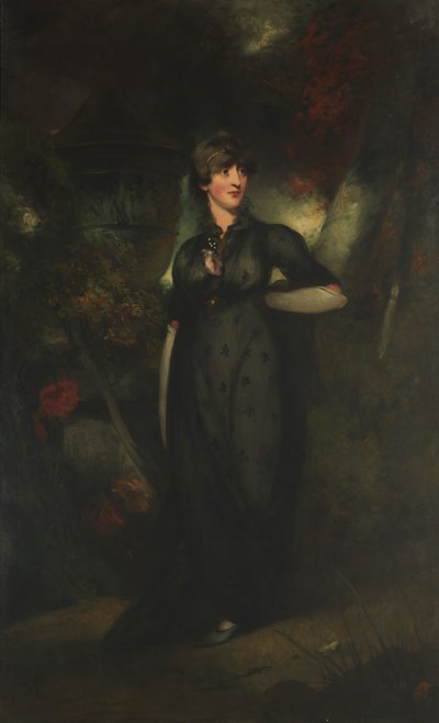 Mrs. Whaley døde 1798, Isle of Man. av George Chinnery