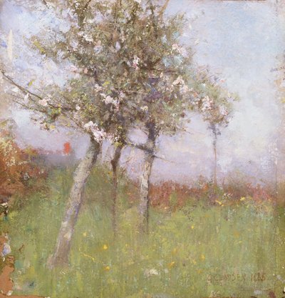 Epleblomst, 1885. av George Clausen
