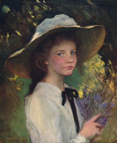 Kitty, c1915 av George Clausen
