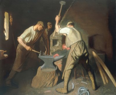 Smeden vår av George Clausen