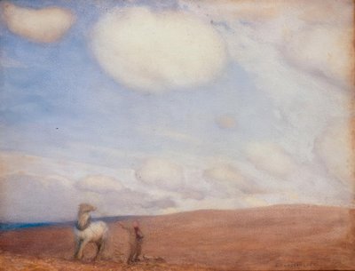 Pløying på Downs av George Clausen