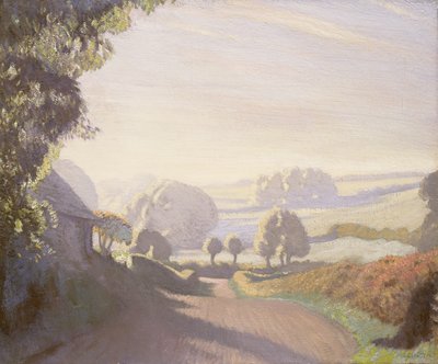 September Morning, The Fields av George Clausen