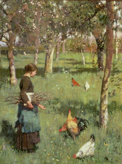 Våren av George Clausen