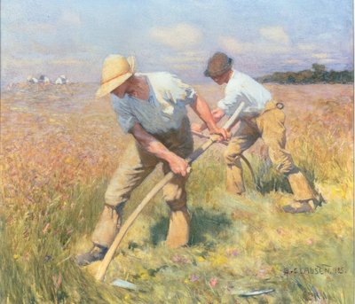 Gressklipperne av George Clausen
