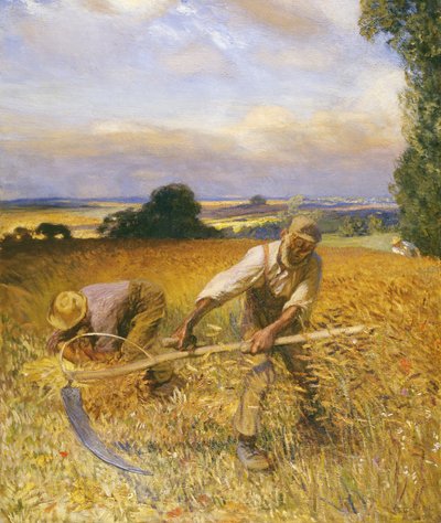 The Old Reaper av George Clausen