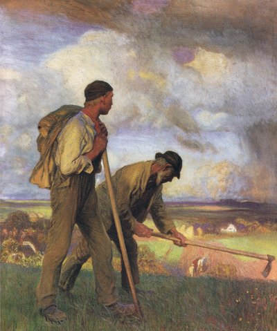 Gutten og mannen av George Clausen