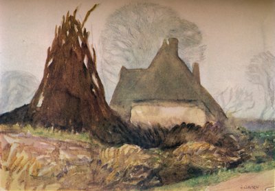 Woodmans Cottage, 1900-tallet 1931 av George Clausen