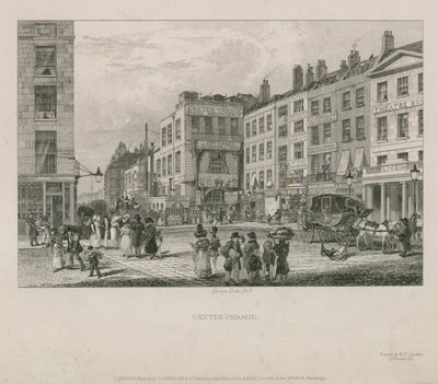 Exeter Change av George Cooke