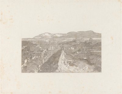 Forum Romanum fra Capitoltårnet av George Cooke
