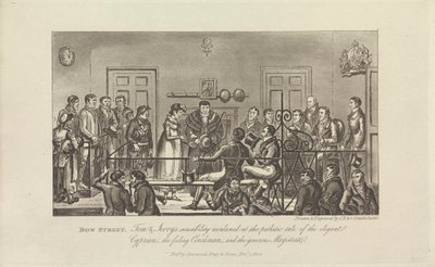 Bow Street... av George Cruikshank