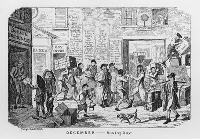 2. juledag (gravering) av George Cruikshank