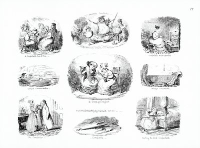 Komfort (gravering) av George Cruikshank
