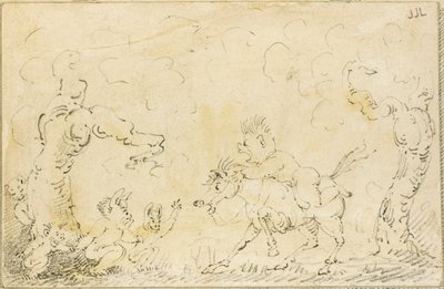 Comic Scene II av George Cruikshank
