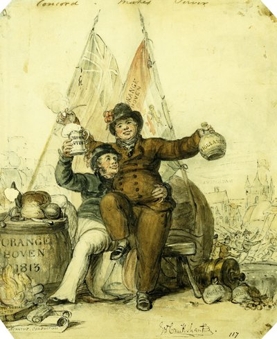 Concord lager server, av George Cruikshank
