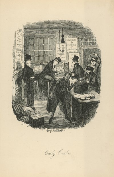 Tidlige trenere av George Cruikshank