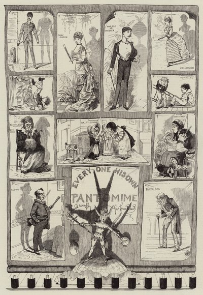 Hver sin egen pantomime av George Cruikshank