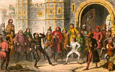 Henrik IV, del II av George Cruikshank