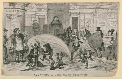 Jolly unge vannmenn av George Cruikshank