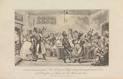 Laveste 'Livet i London'... av George Cruikshank