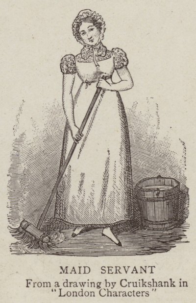 Tjenestepike av George Cruikshank