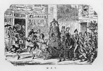 1. mai (gravering) av George Cruikshank