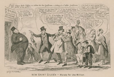 Nye Saint Giles av George Cruikshank