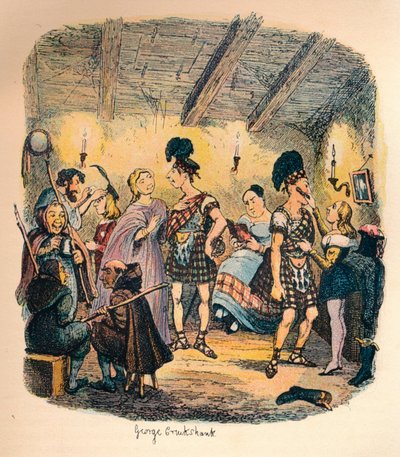 Private teatre, c1900 av George Cruikshank