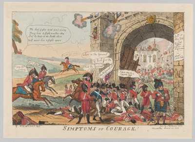 «Simptoms of Courage!» av George Cruikshank