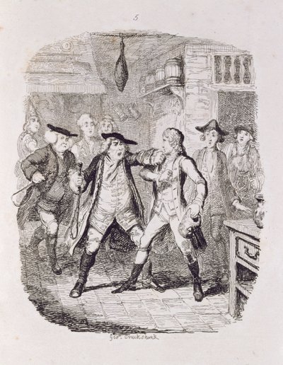 Squire Western Seizing Jones at Upton, fra 