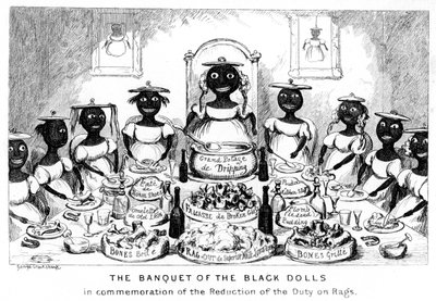 The Banquet of the Black Dolls, 1800-tallet. av George Cruikshank