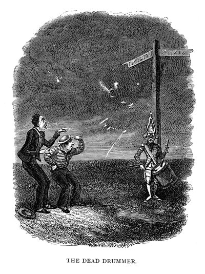 Den døde trommeslageren, 1840 av George Cruikshank