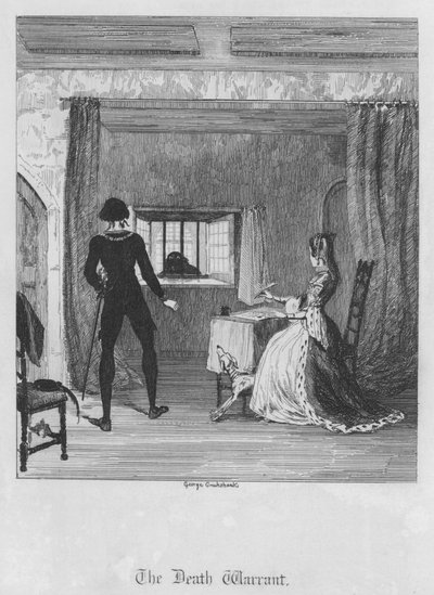 Dødsordren (gravering) av George Cruikshank