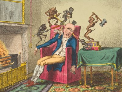 Hodeverken, 12. februar 1819., 12. februar 1819. av George Cruikshank