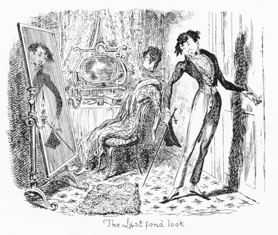 The Last Fond Look (gravering) av George Cruikshank