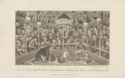 Tom og Jerry med sine sløve... av George Cruikshank