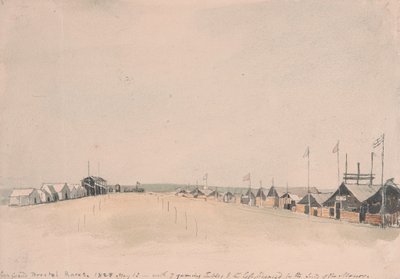 Race Course i Bristol av George Cumberland