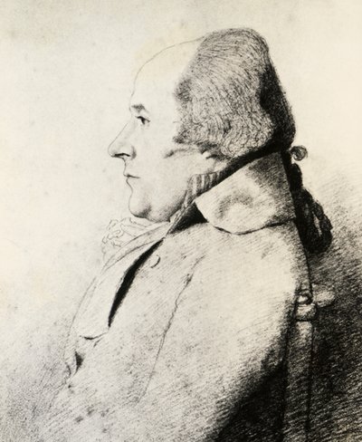 Portrett av William Bligh av George Dance