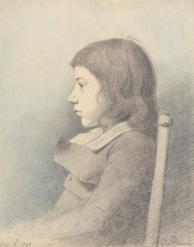 Portrett av en gutt av George Dance