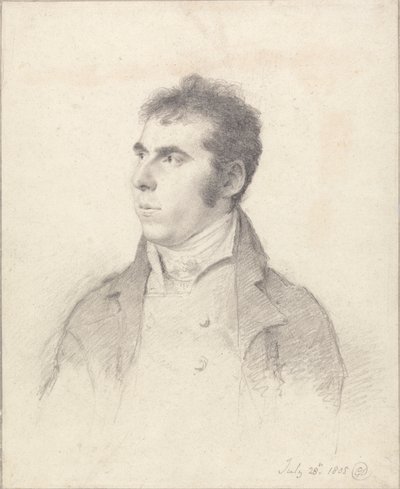 Portrett av en ung mann av George Dance