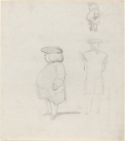 Figurstudier av George Dance II
