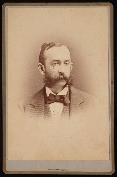 Portrett av Daniel Coit Gilman 1831-1908, cirka 1875. av George Daniels Morse