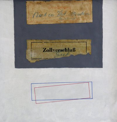 CCC (Customs Clearance Collage) (blandet media) av George Dannatt