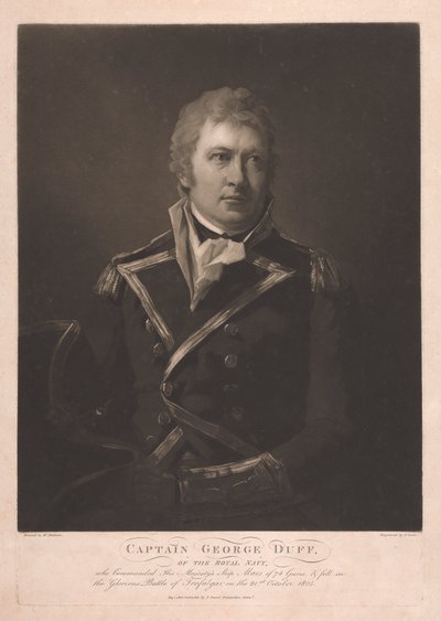 Kaptein George Duff av George Dawe