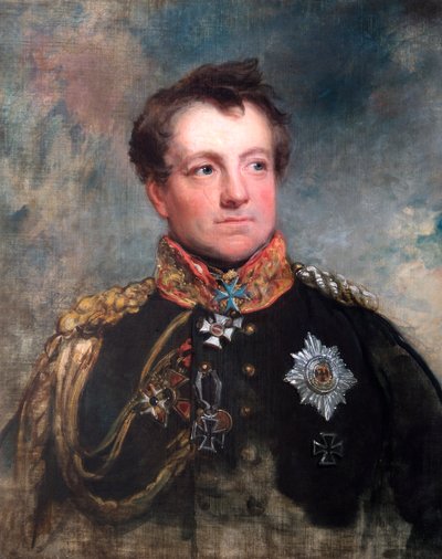 Feltmarskalk August Neidhardt, greve av Gneisenau av George Dawe