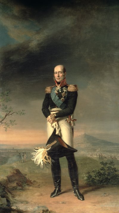 Portrett av prins Mikhail Barclay de Tolly (1761-1818) av George Dawe