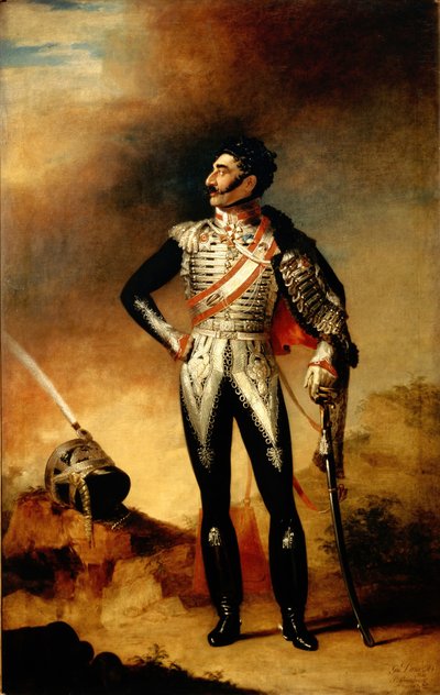 Portrett av prins Valerian Grigorievich Madatov 1782-1829, 1824 av George Dawe