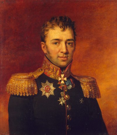 Portrett av Pyotr Gavrilovich Likhachov 1758-1813, før 1825 av George Dawe