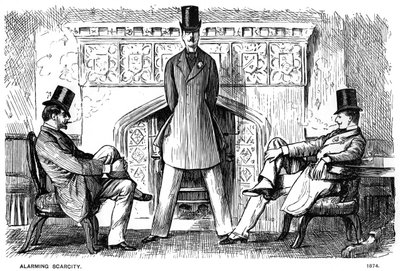 Alarmerende knapphet, 1874 1891 av George du Maurier
