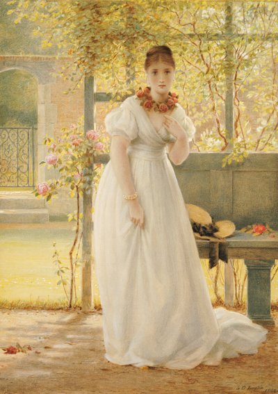 I den befestede hagen, 1869 av George Dunlop Leslie