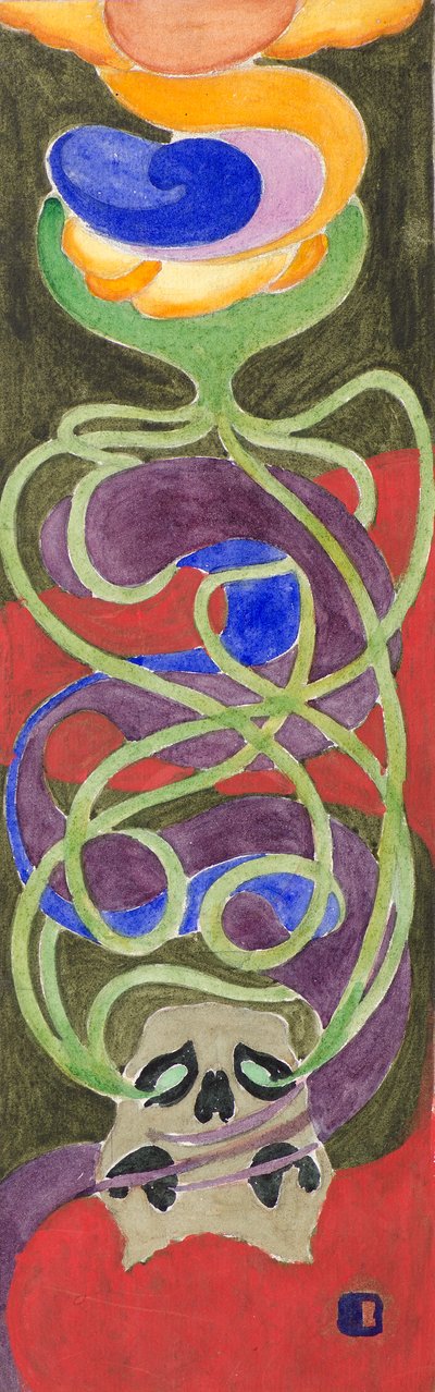 Second Study for Envy, ca. 1898 (akvarell) av George Dutch Davidson